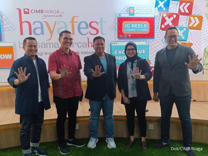 Bersama Bercahaya CIMB Niaga Syariah, Ajak Indonesia Kolaborasi di Haya Fest 2023