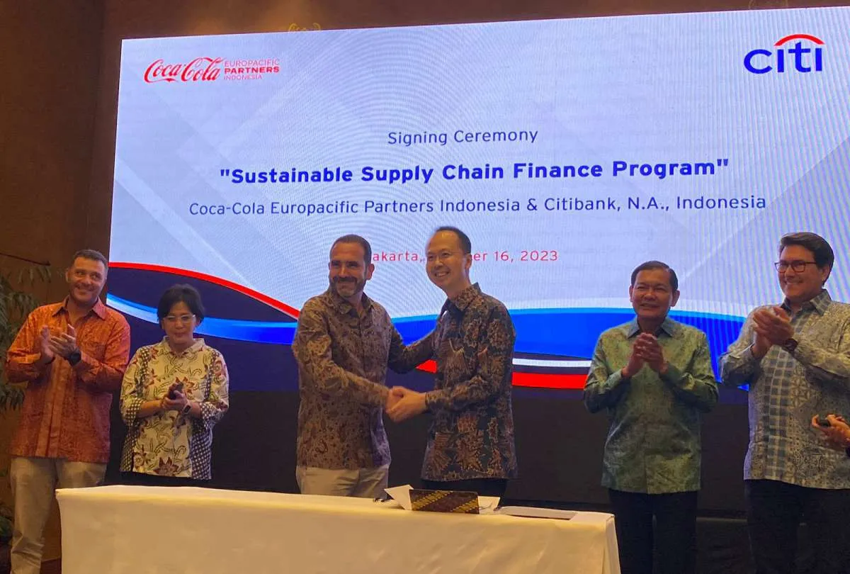 Citi Indonesia Kucurkan Pembiayaan ke Coca-Cola Europacific Partner Indonesia
