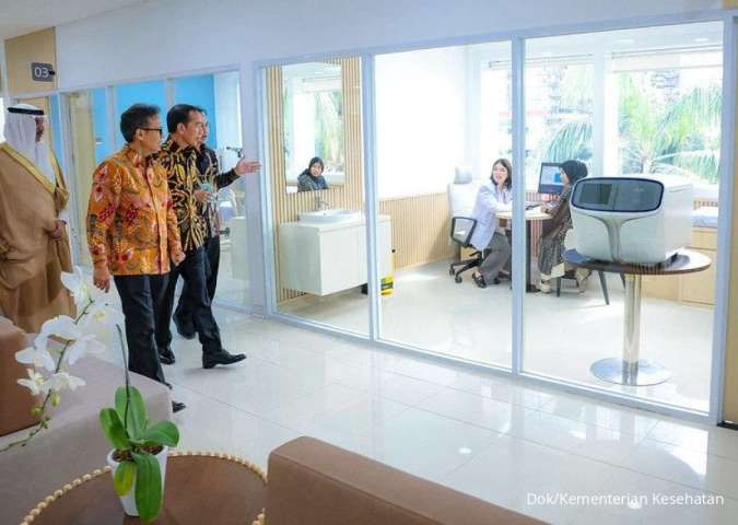 Resmikan Gedung Baru RS Dharmais, Jokowi : Serasa di Hotel Bintang Lima 