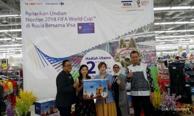 Transmart dan Visa berangkatkan pelanggan nonton final Piala Dunia