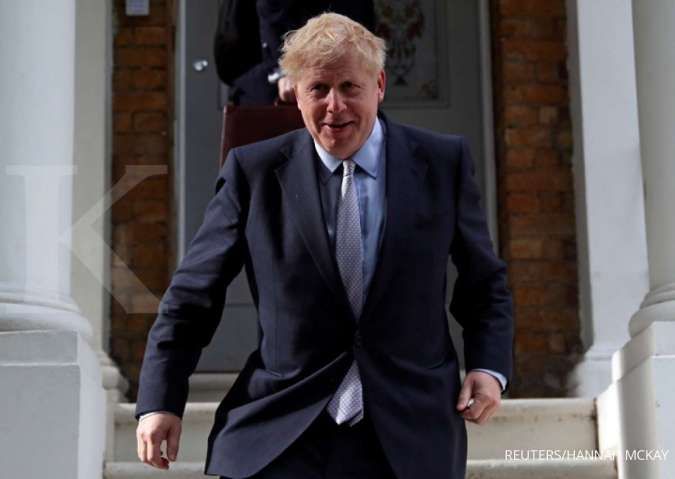 Polisi mendatangi rumah calon PM Inggris Boris Johnson setelah pertengkaran