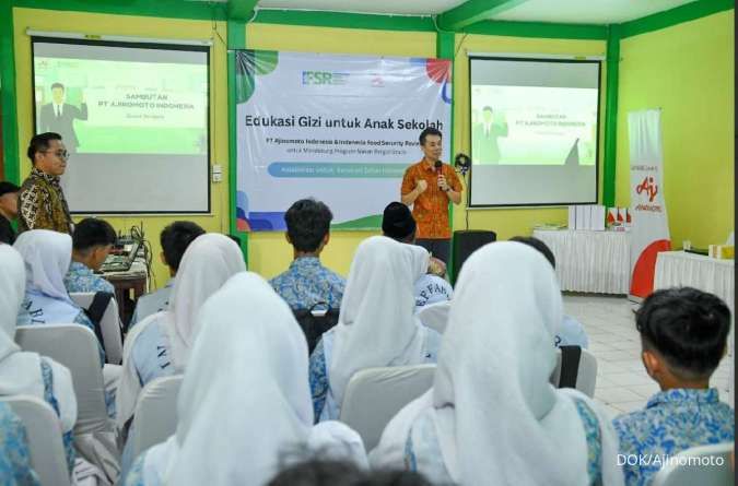 Ajinomoto Dukung Program Makan Bergizi Gratis Lewat Edukasi Gizi ke Sekolah