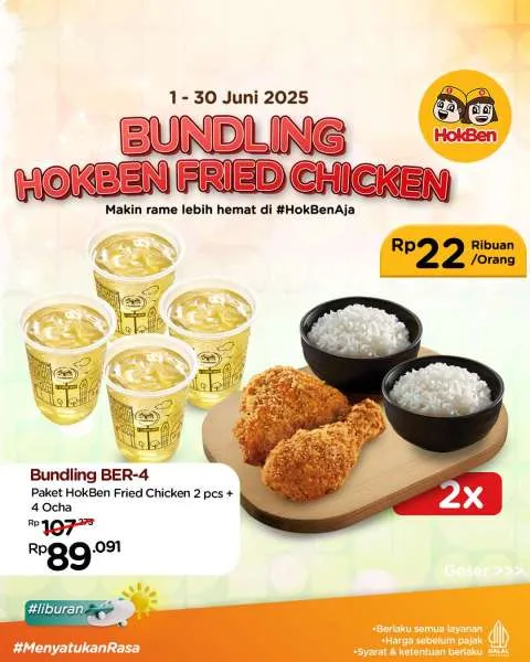 Promo Bundling HokBen Fried Chicken Ber-4