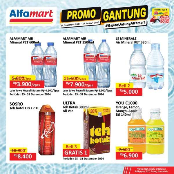 Promo Alfamart Gantung 25 Desember 2024-1 Januari 2025