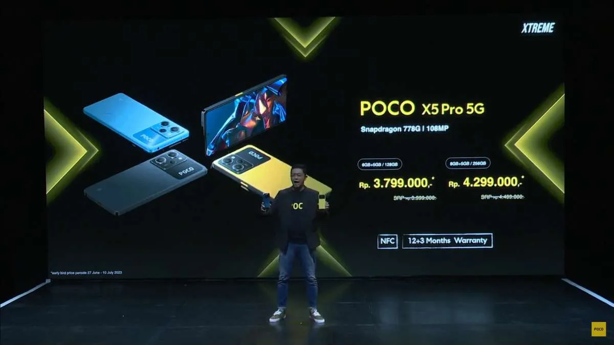 Spesifikasi & Harga HP POCO X5 Pro 5G Resmi di Indonesia