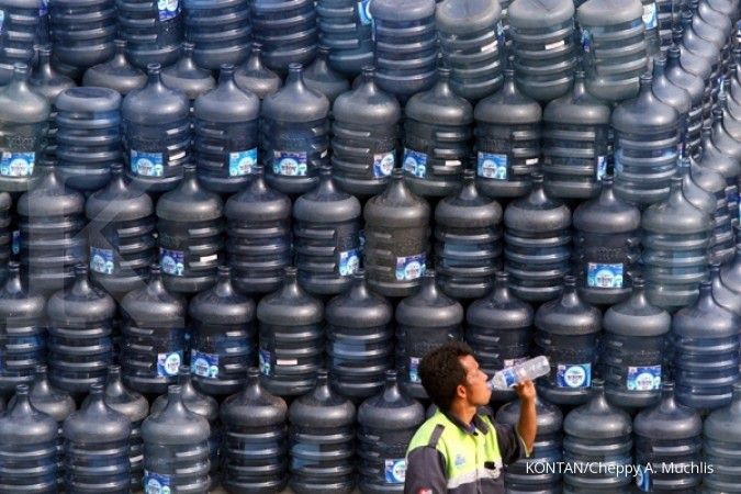 Pasar butuh 24 miliar liter air kemasan