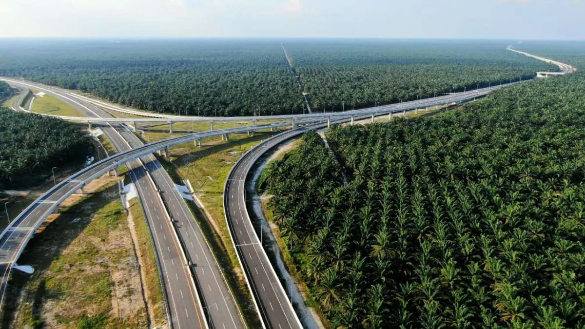 Jalan tol Bakauheni-Palembang tersambung, Jokowi: Ini menjadi sebuah lompatan besar