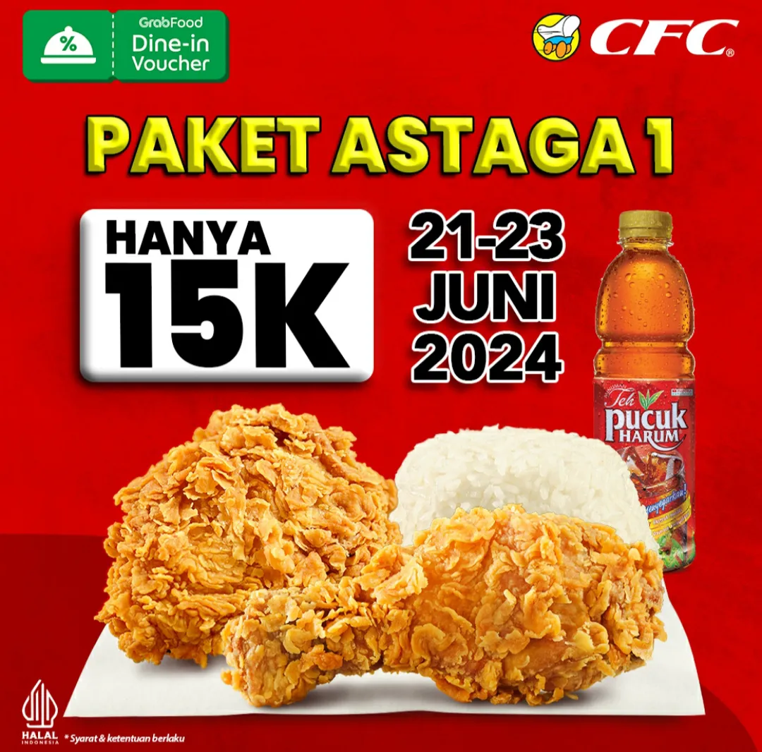 Promo CFC Indonesia HUT Jakarta ke-497
