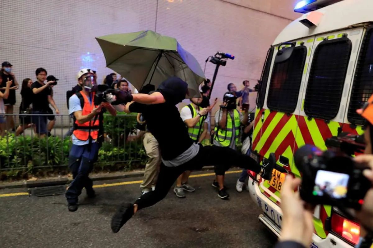 Meski kekerasan meningkat, Hong Kong tidak bakal memberikan konsesi kepada pendemo