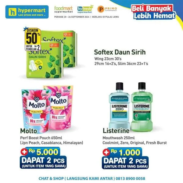 Promo Hypermart Beli Banyak Lebih Hemat Periode 20-26 September 2024