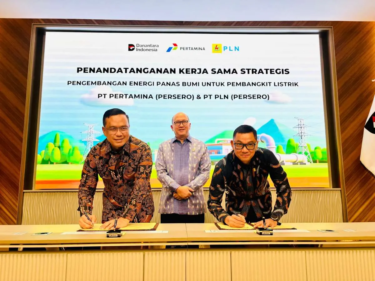 Pertamina Geothermal Energy (PGEO) Gandeng PLN IP Kembangkan Proyek Panas Bumi 530 MW