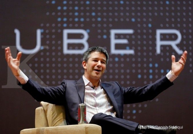 Pendiri Uber raih US$ 1,4 miliar dari jual saham