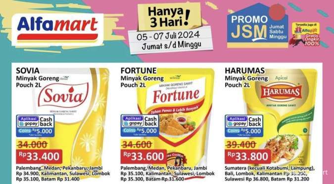 Katalog Promo JSM Alfamart Terbaru Periode 5-7 Juli 2024, Lebih Hemat Hanya 3 Hari!