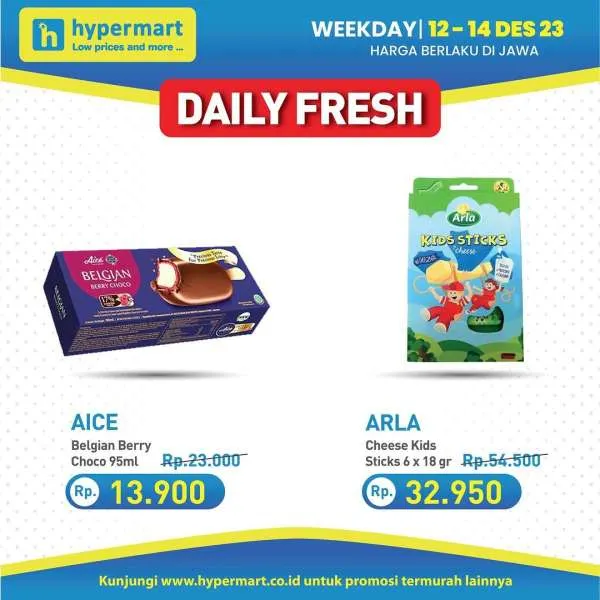 Promo Hypermart Hyper Diskon Weekday Periode 12-14 Desember 2023