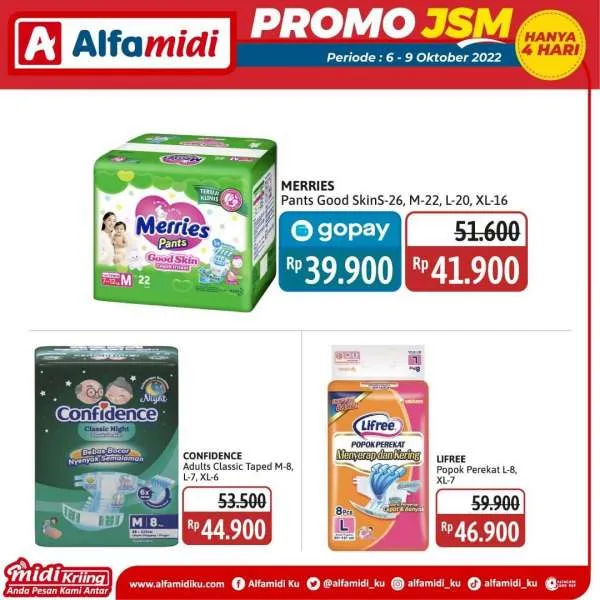 Promo JSM Alfamidi Periode 6-9 Oktober 2022