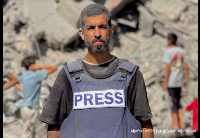Sosok Saleh Aljafarawi, Jurnalis dan Kreator Konten Gaza Tewas Pasca Gencatan Senjata