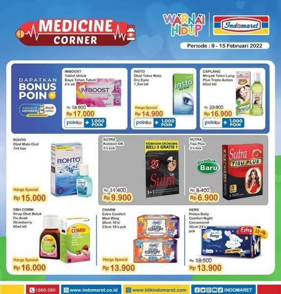 Promo Indomaret Super Hemat Mingguan 9-15 Februari 2022