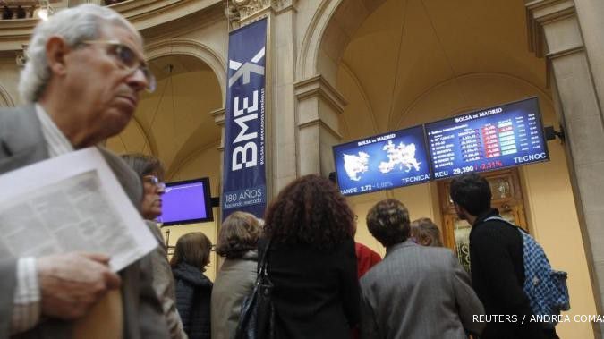 Bursa Eropa muram akibat Jepang dan yield Spanyol
