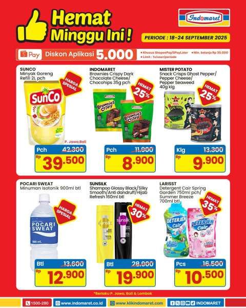Promo Indomaret 18-24 September 2025 Hemat Minggu Ini