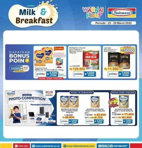 Promo Indomaret Super Hemat Periode 23-29 Maret 2022