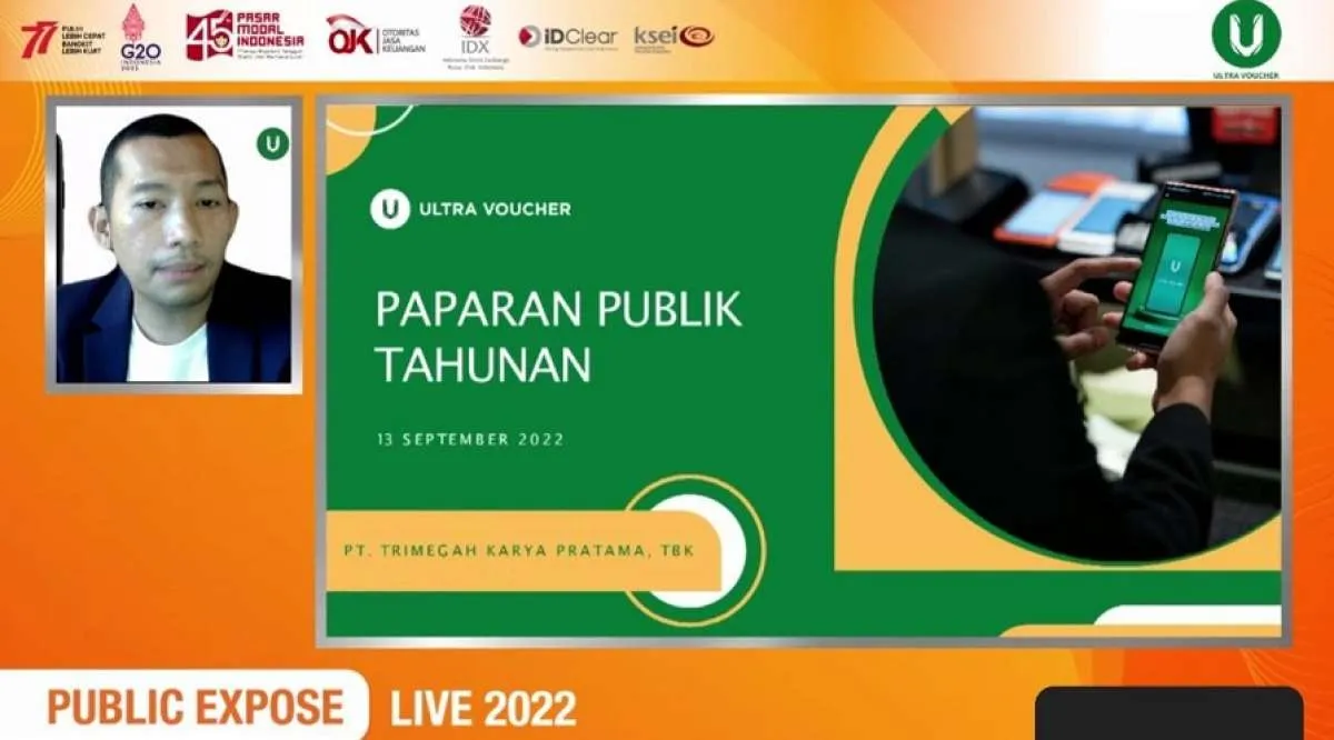 Ultra Voucher (UVCR) Berhasil Cetak Laba Bersih Naik 192% di Semester I/2022