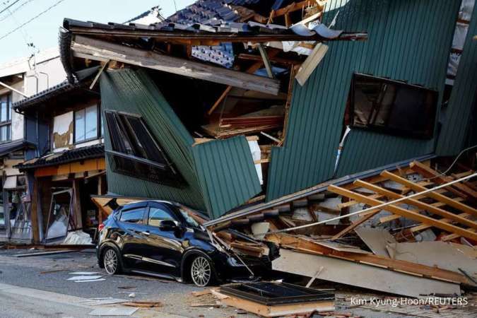 Prefektur Ishikawa, Jepang, Diguncang 400 Gempa Sejak Hari Senin