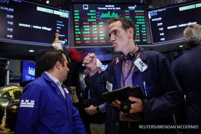 Wall Street Selasa (17/7): Dow dan S&P 500 Naik, Bank Besar Laporkan Laba Optimis