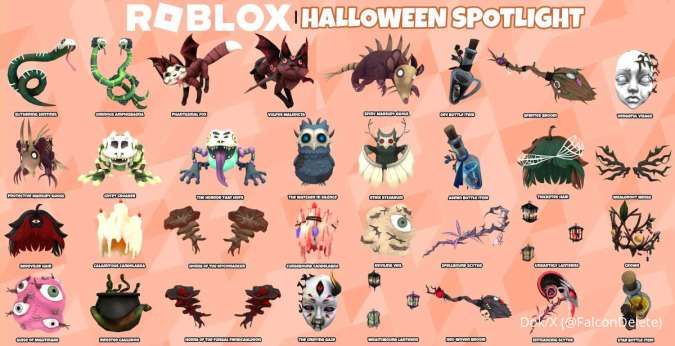 Reward event Halloween Spotlight Roblox