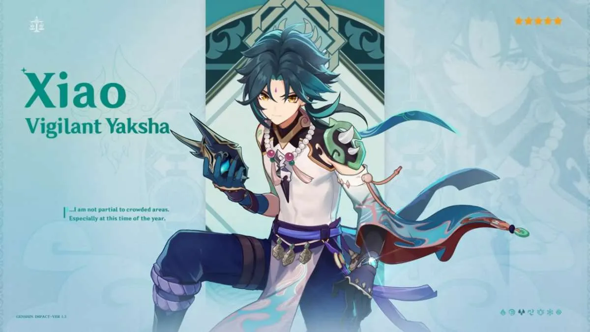 Mengenal karakter Xiao di Genshin Impact beserta penjelasan serangan dan skillnya
