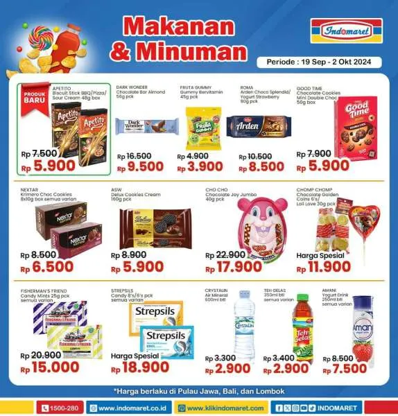 Promo Indomaret Super Hemat Periode 19 September-2 Oktober 2024