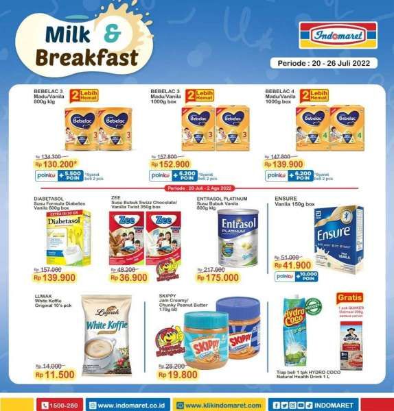 Promo Indomaret Super Hemat Mingguan Terbaru 20-26 Juli 2022