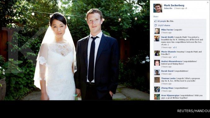 Mark Zuckerberg, miliarder paling dermawan