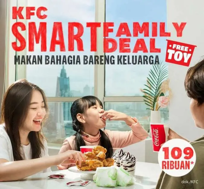 Promo KFC Smart Family Deals Terbaru: Edisi mainan Justice League