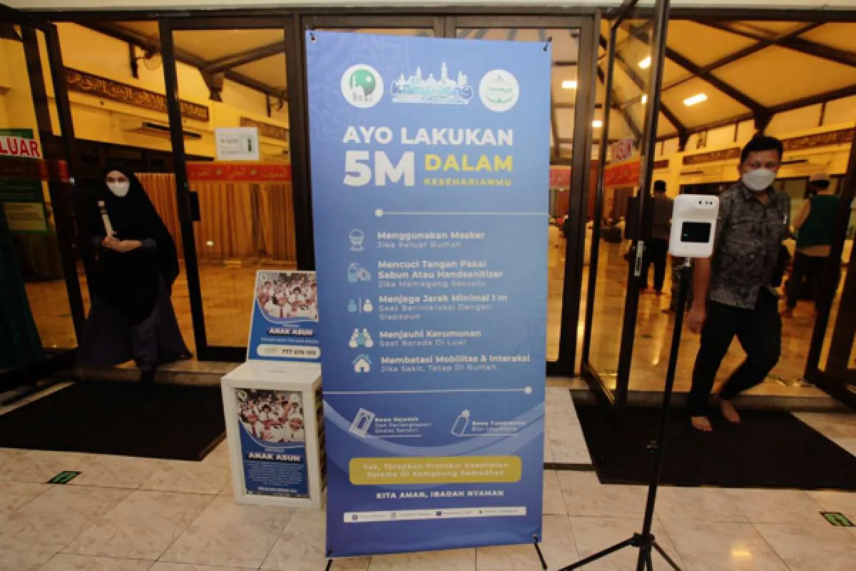 Tempat ibadah di wilayah PPKM level 4 dibuka 50% kapasitas, tempat wisata masih tutup