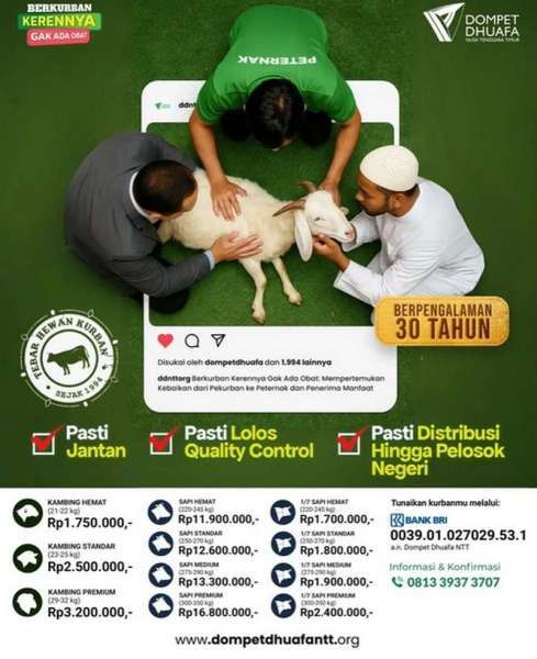 Dompet Dhuafa Nusa Tenggara Timur 2025