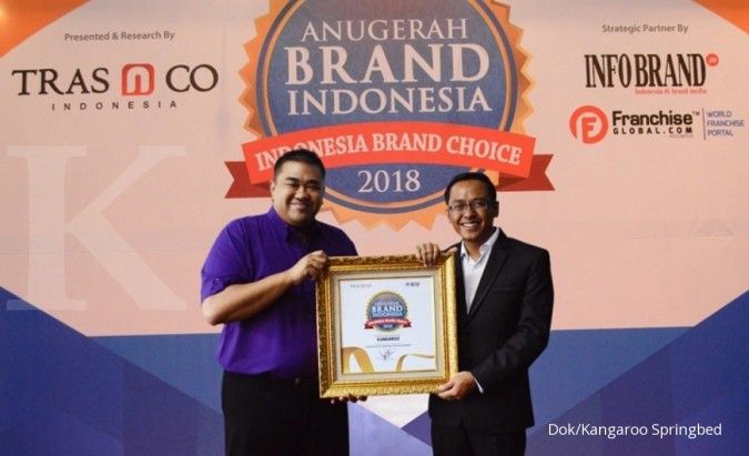 Kangaroo Springbed raih anugerah Brand Indonesia 2018