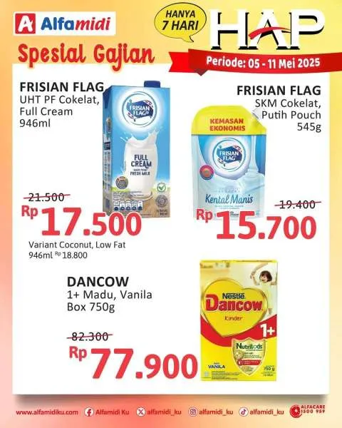 Promo Alfamidi Hemat Satu Pekan Periode 5-11 Mei 2025