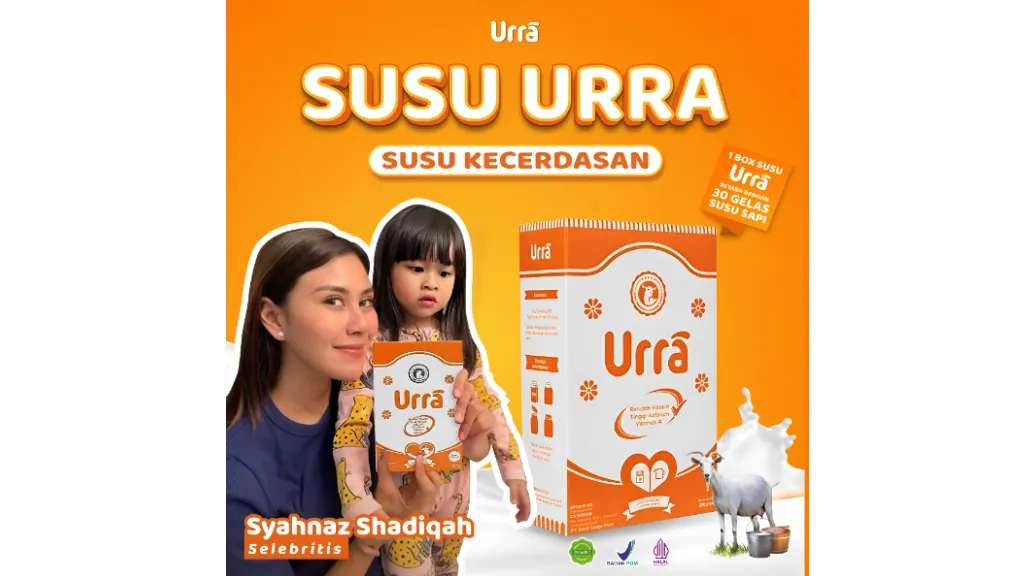 Susu penambah nafsu makan & berat badan anak: Susu Urra