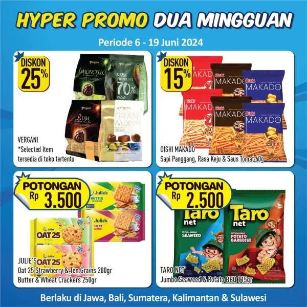 Promo Hypermart Dua Mingguan Periode 6-19 Juni 2024