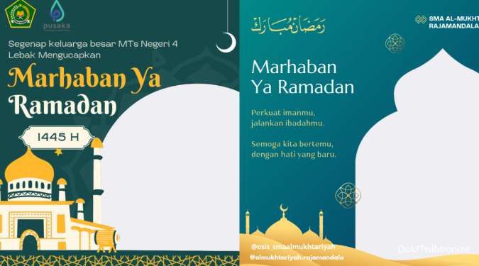 40 Twibbon Marhaban Ya Ramadhan untuk Menyambut Bulan Puasa 