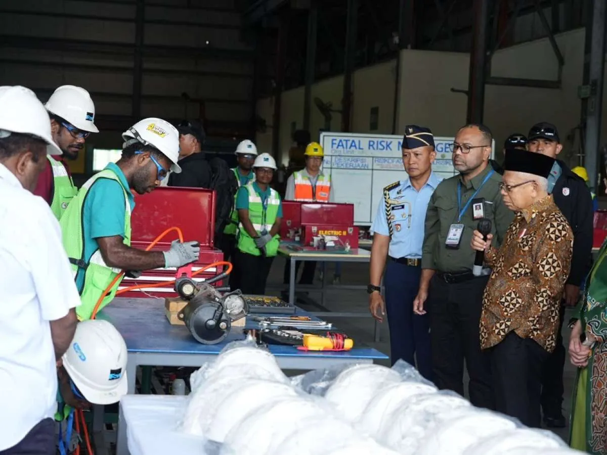 Komitmen MIND ID PTFI di Pendidikan: Vokasi IPN Diapresiasi Wapres Ma'ruf Amin