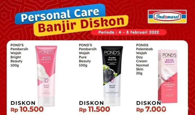 Promo Indomaret Personal Care Banjir Diskon 4-8 Februari 2022
