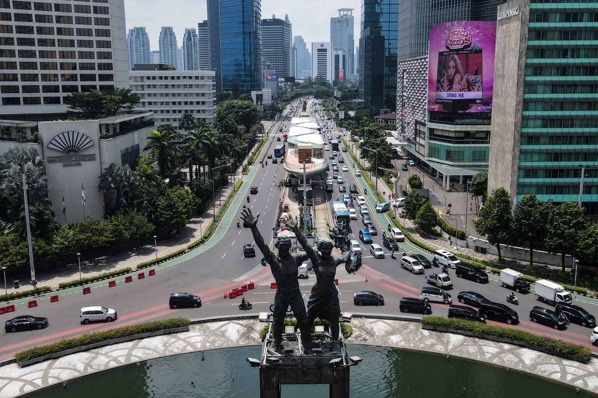 Revitalisasi Halte TransJakarta di Bundaran HI