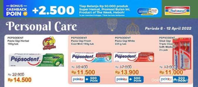 Promo Indomaret Super Hemat Mingguan Terbaru 6-12 April 2022