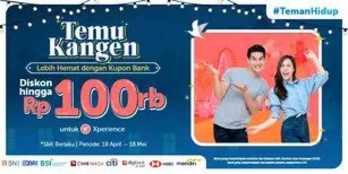 Promo Traveloka s.d 18 Mei 2022, Diskon Xperience dari Berbagai Bank hingga Rp100.000