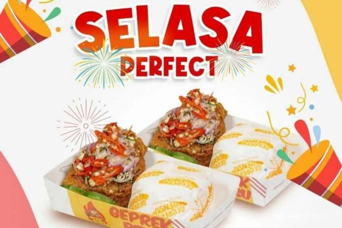 Promo Geprek Bensu Selasa 27 Desember 2022, Beli 2 Geprek Sambal Matah Rp 32.000