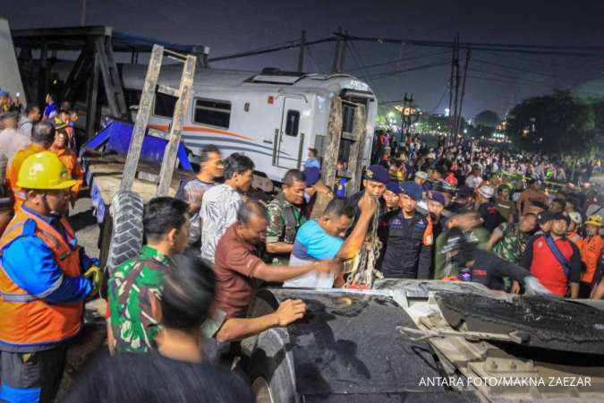 PT KAI Pastikan Tidak Ada Korban Jiwa Tabrakan KA Brantas dengan Truk di Semarang