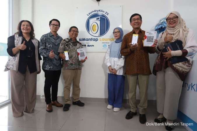 Bank Mandiri Taspen Dorong Pensiunan Produktif Lewat Program SiMantap Laundry