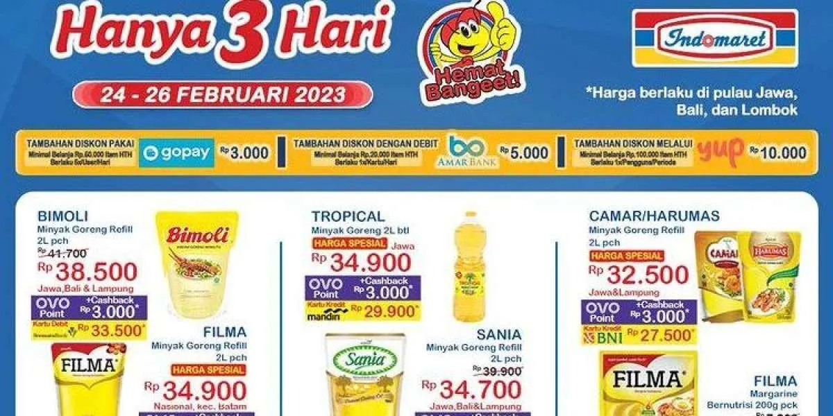 Promo JSM Indomaret Terbaru Sampai 26 Februari 2023, Promo yang Berakhir Hari Minggu