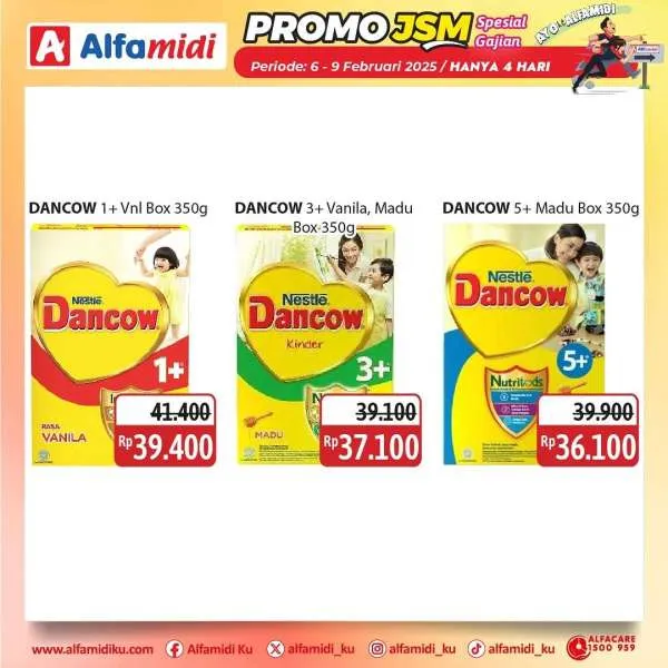 Promo JSM Alfamidi Hanya 4 Hari Periode 6-9 Februari 2025